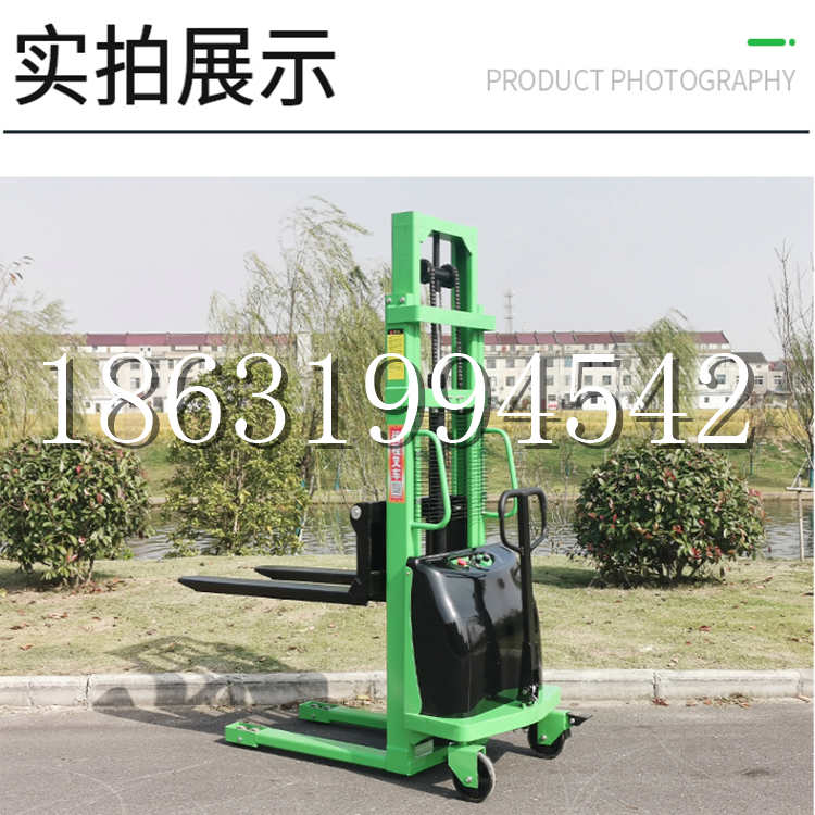 巩留县电动叉车堆高车液压铲车电瓶1吨2吨站驾步行式小型全自动叉车